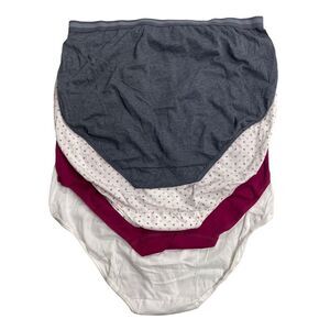 New Underwear Women’s Size 10, 3 Fruit of Loom 1 Hanes New Without Tags Painties